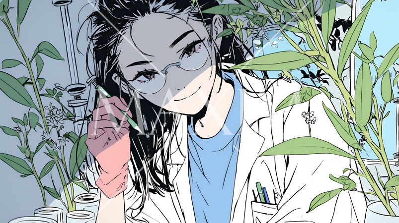 企業とか大学の研究室：植物由来成分研究