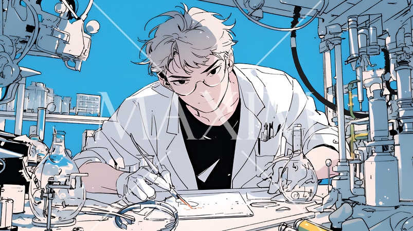 企業とか大学の研究室：化学系研究室