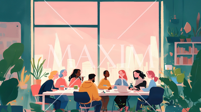 心理的安全な職場（安心して意見を言える職場環境）（POPな表現）