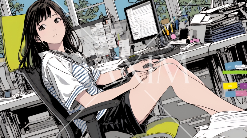 ワーカホリック：家に帰っても仕事・勉強ばかり