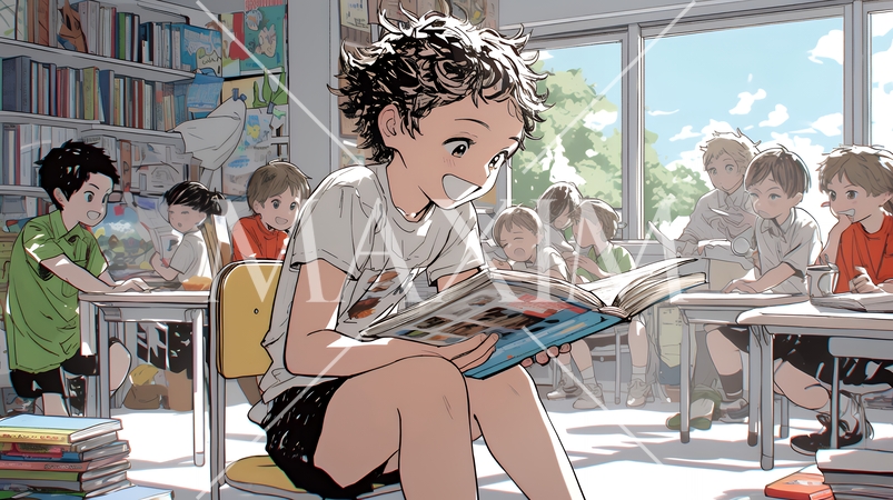 友達と遊んでいる幼い子供たち