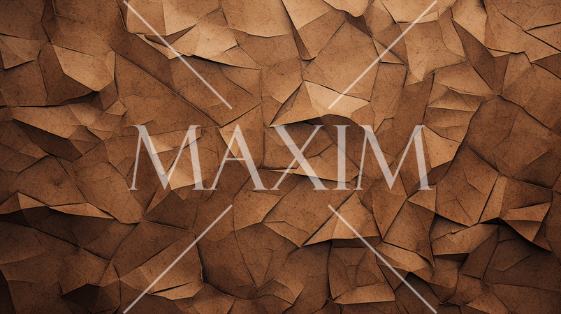 野ざらしの段ボール表面のイメージの背景：精緻CG