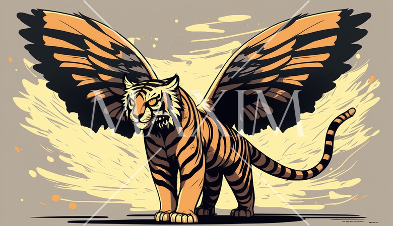 虎に翼：実際に翼の生えた虎