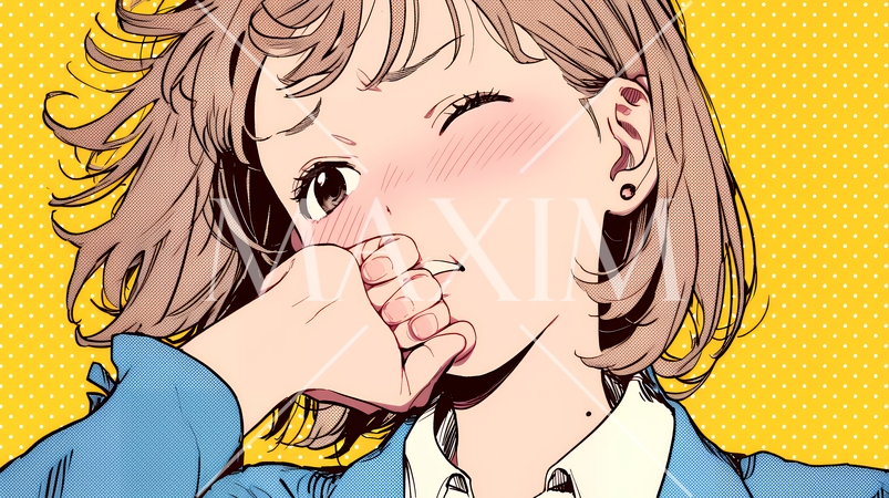 「バカ言ってんじゃないよ」と激怒している女子高生