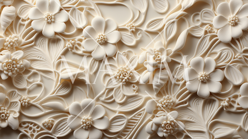 白いレース織り布の背景画像