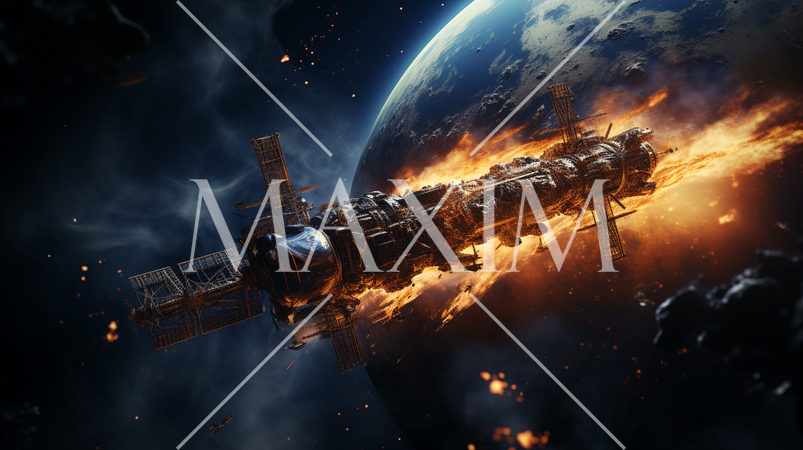 人工衛星への小天体（デブリ）衝突事故