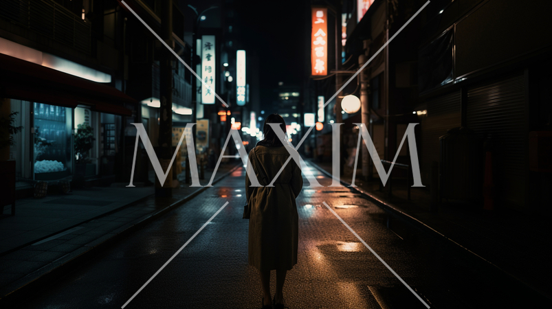 女性の夜の一人歩きは危険