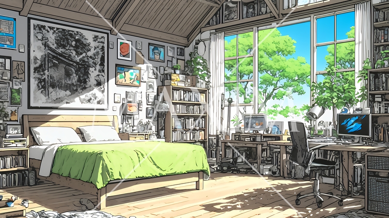 若者の一人部屋