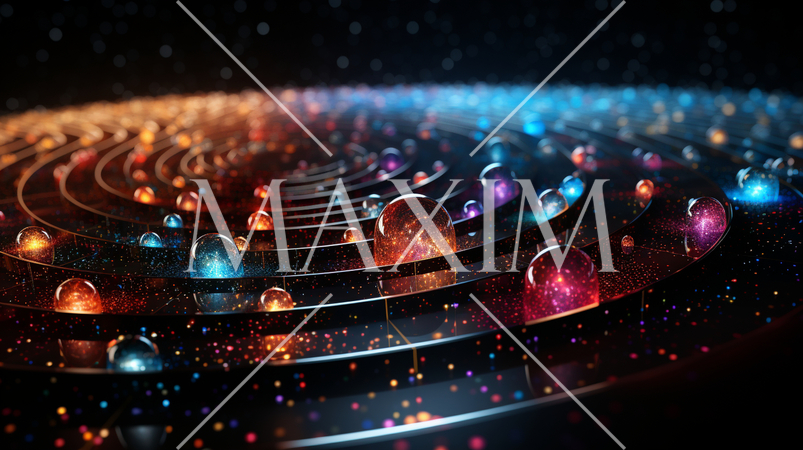 多元宇宙をテーマにした抽象的背景