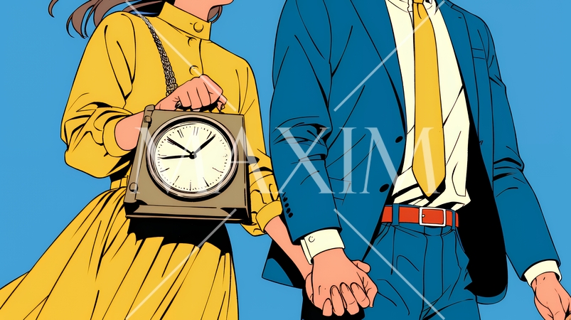 定時退社で帰宅を喜ぶ会社員｜ワークライフバランスと働き方改革のビジネスイメージ