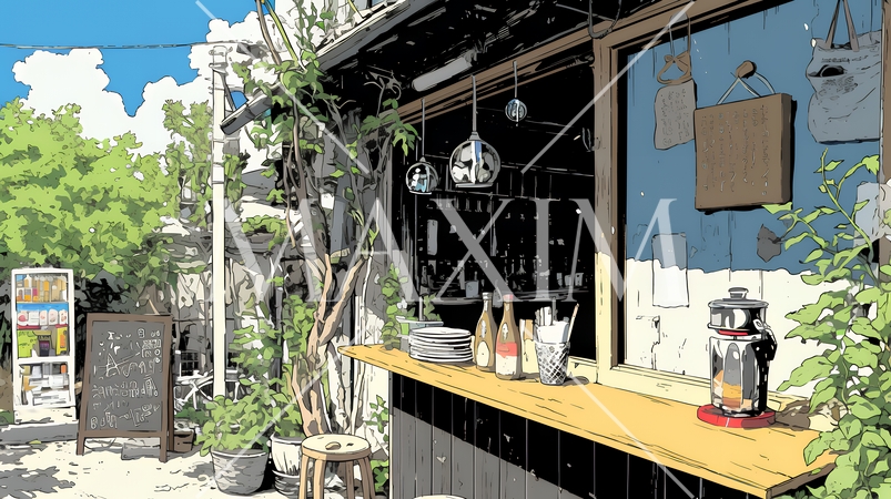 昭和のかおりが漂う町並みの立ち飲み屋