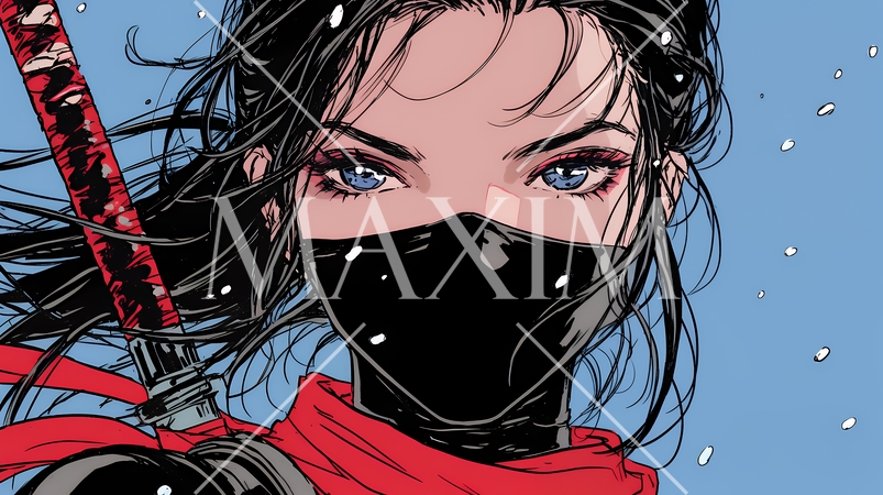 セクシーな女忍者（くノ一）