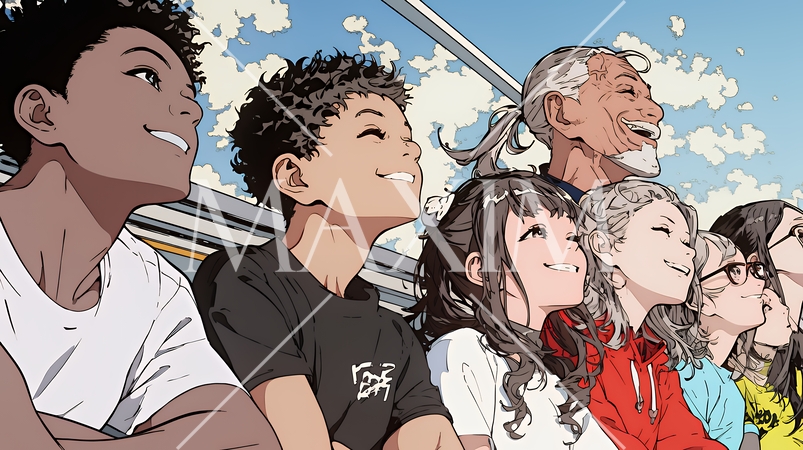 いろいろな世代の人たちがしっかりと未来を見つめている6