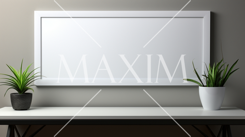 コピースペースのあるシンプルなメッセージボード