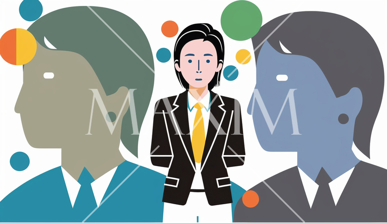 リーダーシップと指導：リーダーシップ、指導者と部下の関係。