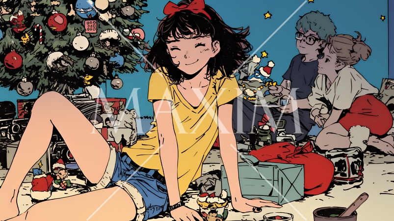 若者たちのクリスマスパーティ