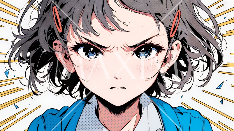 「バカ言ってんじゃないよ」と激怒している女子高生