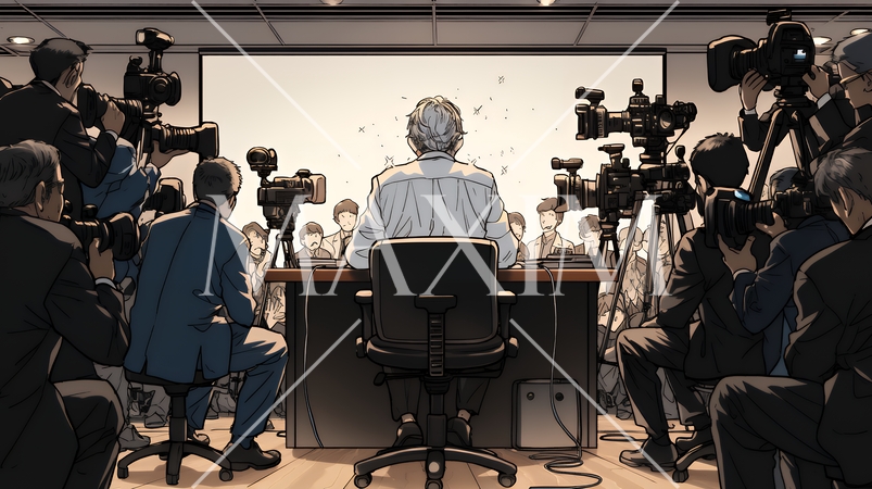 記者会見／共同インタビュー会場