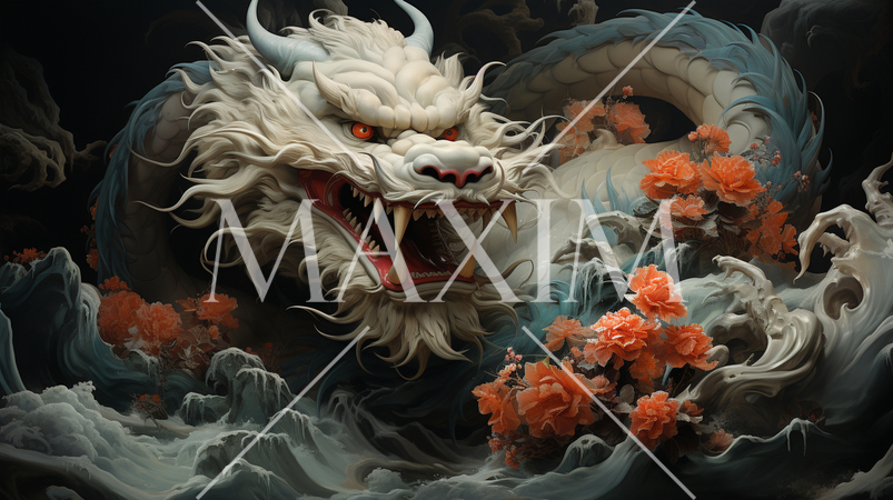 龍のシュールレアリズムぽい描写