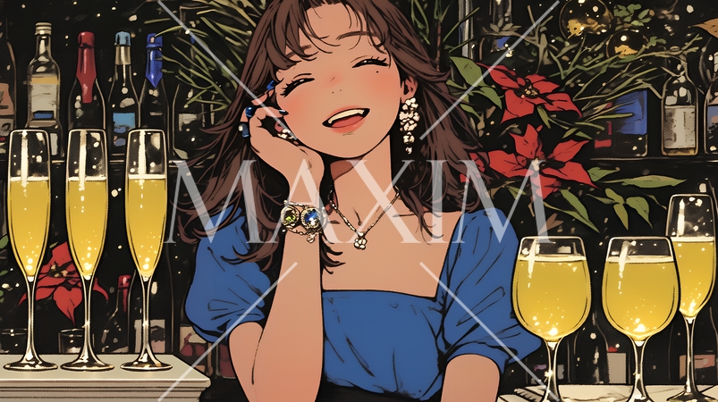 若者たちのクリスマスパーティ