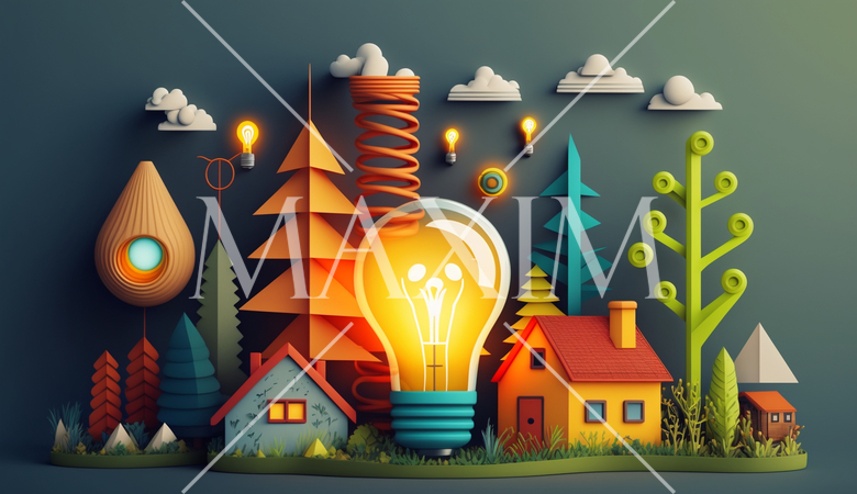 SDGsを意識したエコエネルギーのイメージ