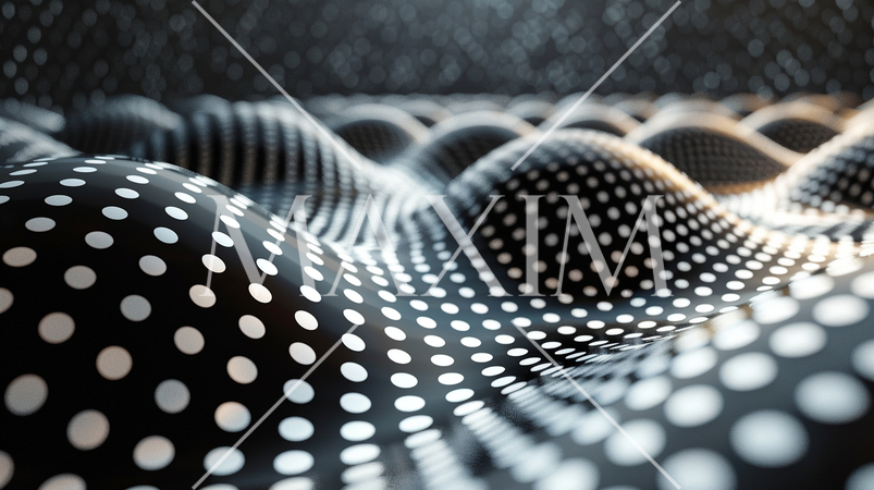 ドットパターン： 小さな円形や四角形のドットで、ポップでモダンな雰囲気を演出する