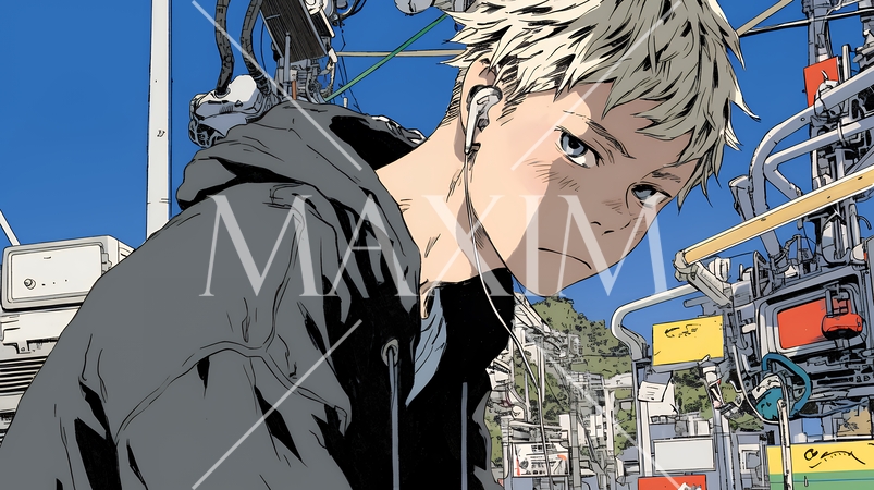 技術的な問題に直面し、肩をすくめて困惑している技術者