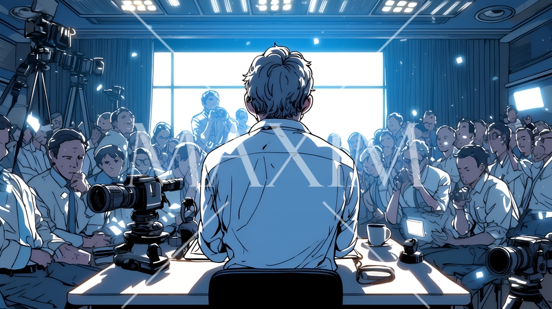 記者会見／共同インタビュー会場