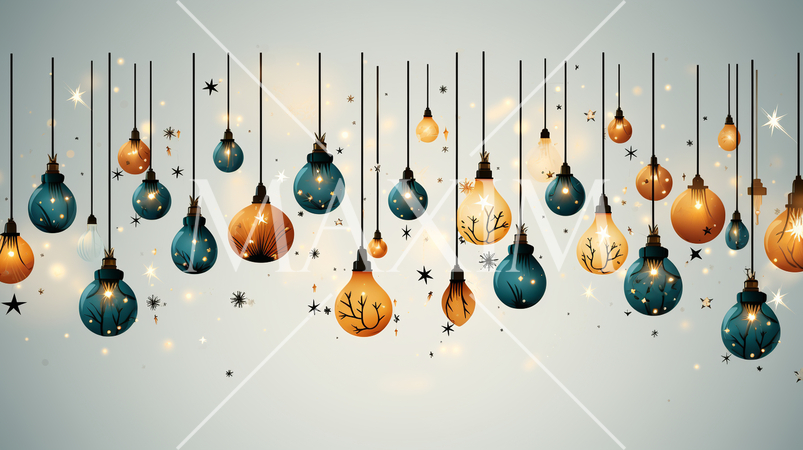 クリスマスを彩るデコレーションライト
