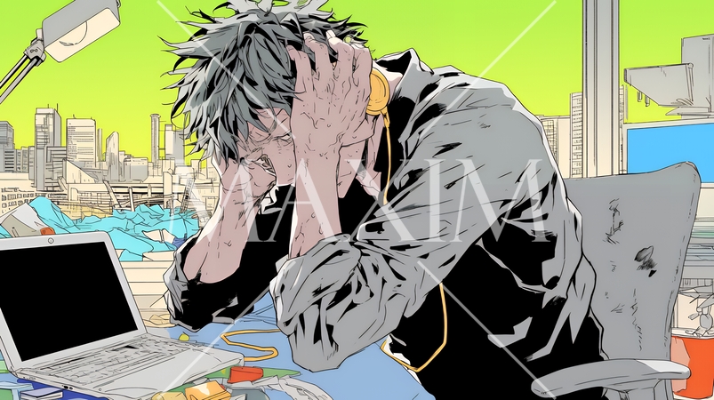 仕事のミスを注意され落ち込んでいる