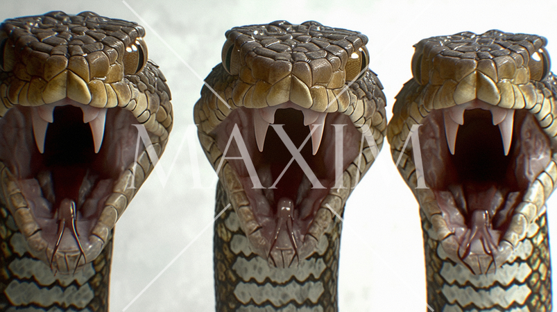 蛇が群れで襲ってきた