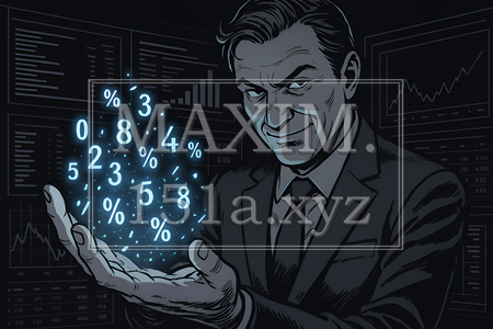 数字は嘘をつかないが、嘘つきは数字を使う：統計を駆使する怪しいビジネスマン（イラストID:2473916-20514）