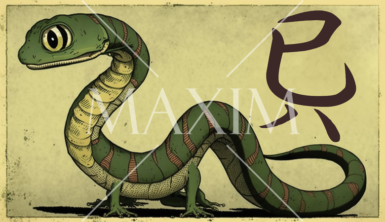 蛇足：中国の故事の蛇足の絵はこんな感じだったと思う