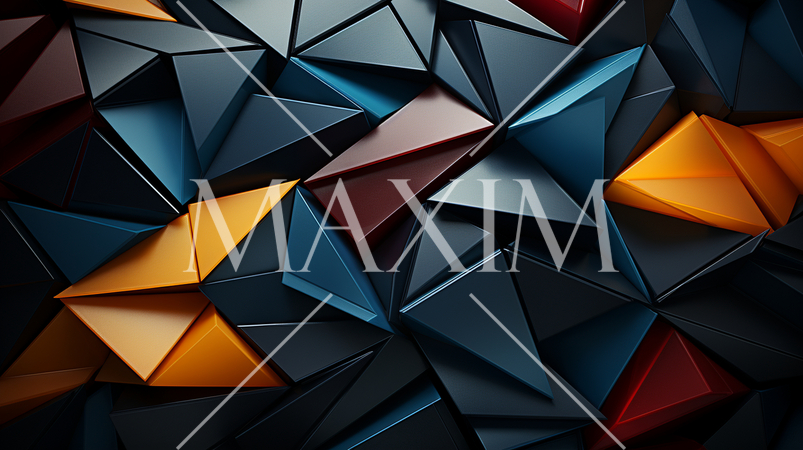 ジオメトリックデザインの背景