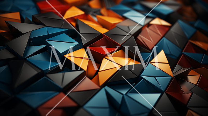 ジオメトリックデザインの背景