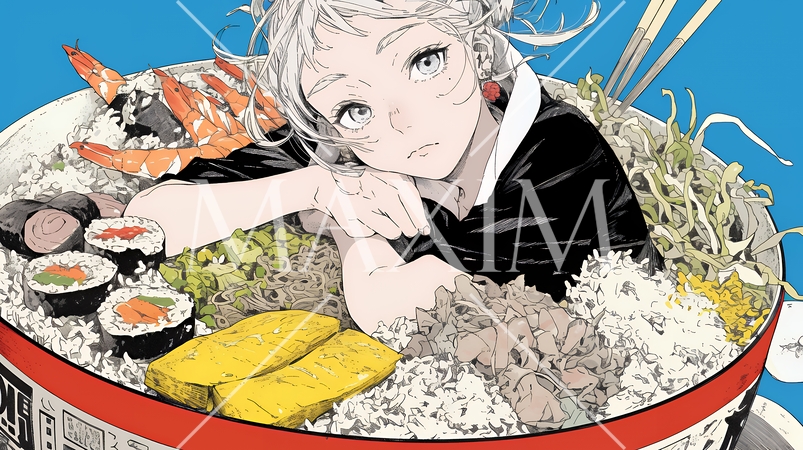 寿司の具材になった一寸法師