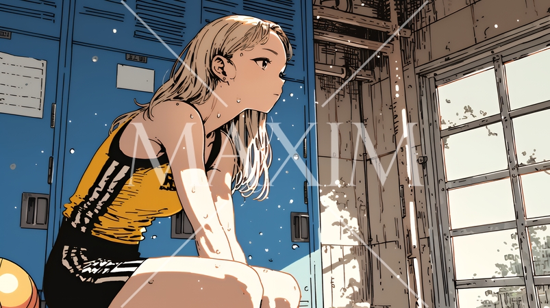 フィットネスジムや運動部の更衣室