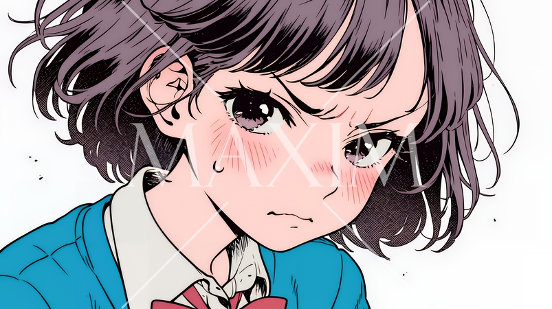 「バカ言ってんじゃないよ」と激怒している女子高生