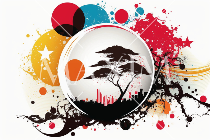 年賀はがき用の年賀状図案