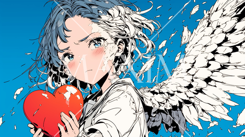 失恋して気落ちしている女の子