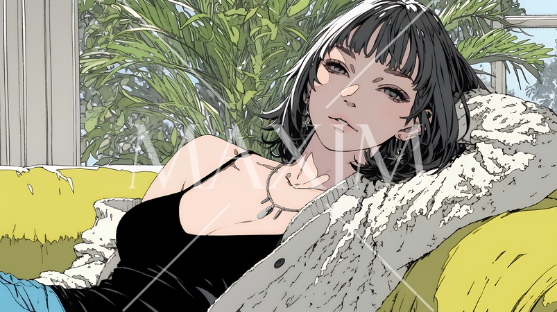 ラグジュアリな生活をしている女性