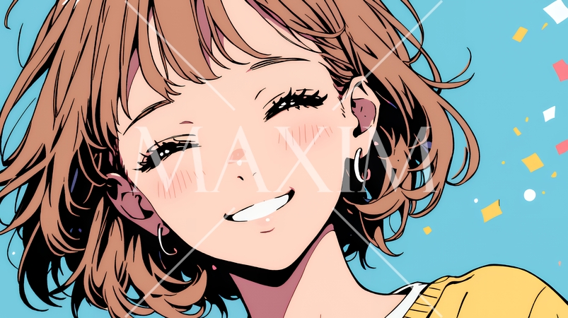 嬉しくて目を開けることができません