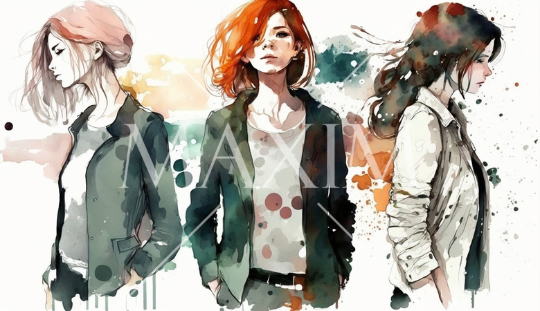 仕事ができそうな女性たち