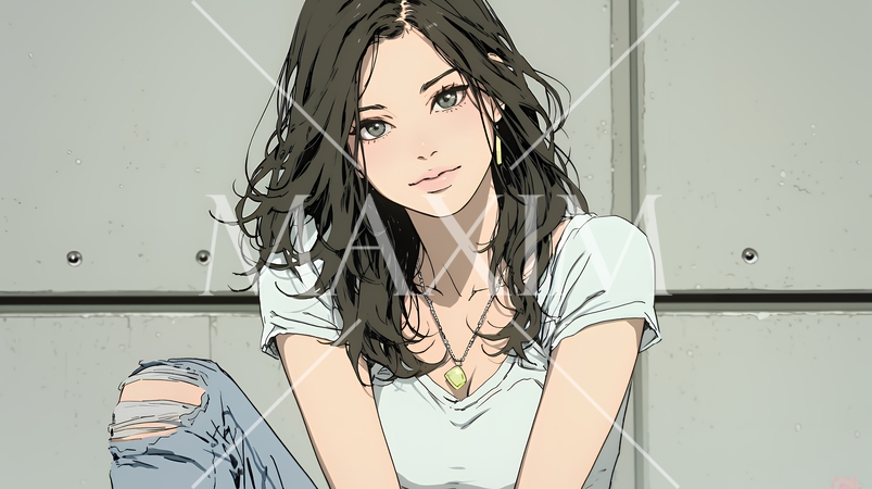 戸惑いの表情の若い女性：困惑した微妙な感情を浮かべた女性