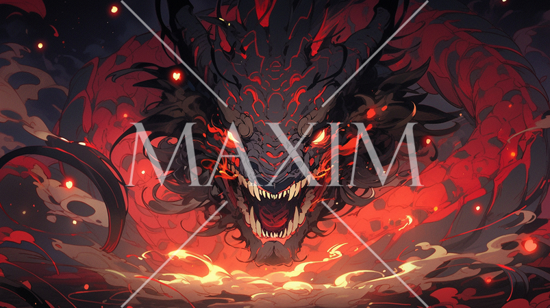 龍：ちょっと西洋風