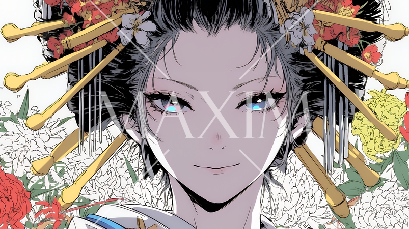 花魁（おいらん）現代風