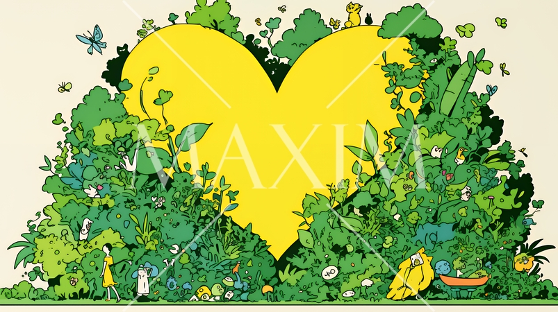 ESG経営とサステナビリティのビジネスコンセプト｜環境・社会・ガバナンスを表す企業向けイラスト