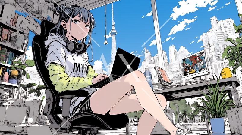 ワーカホリック：家に帰っても仕事・勉強ばかり