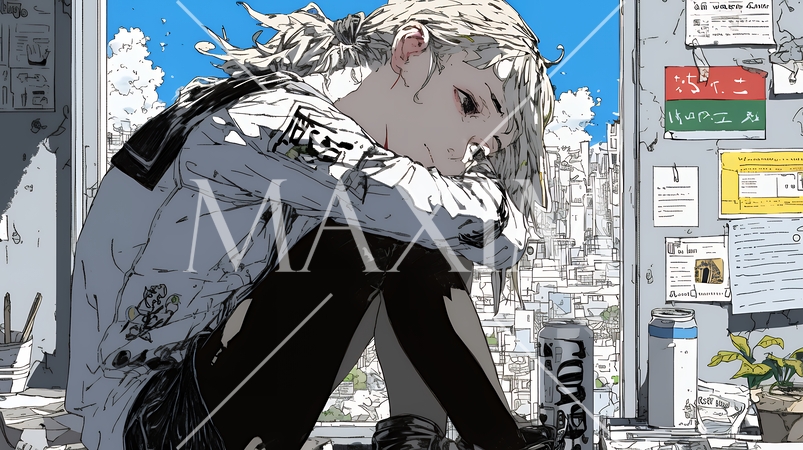 「私は非力で臆病です」と落ち込んでいる