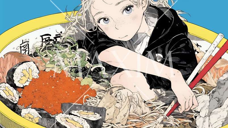 寿司の具材になった一寸法師